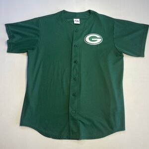Vintage Green Bay Packers NFL baseball jersey Size XL